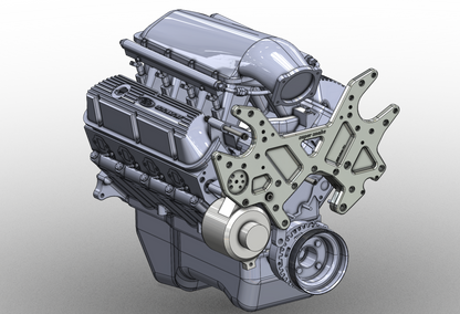 Ford 302 dual supercharger kit